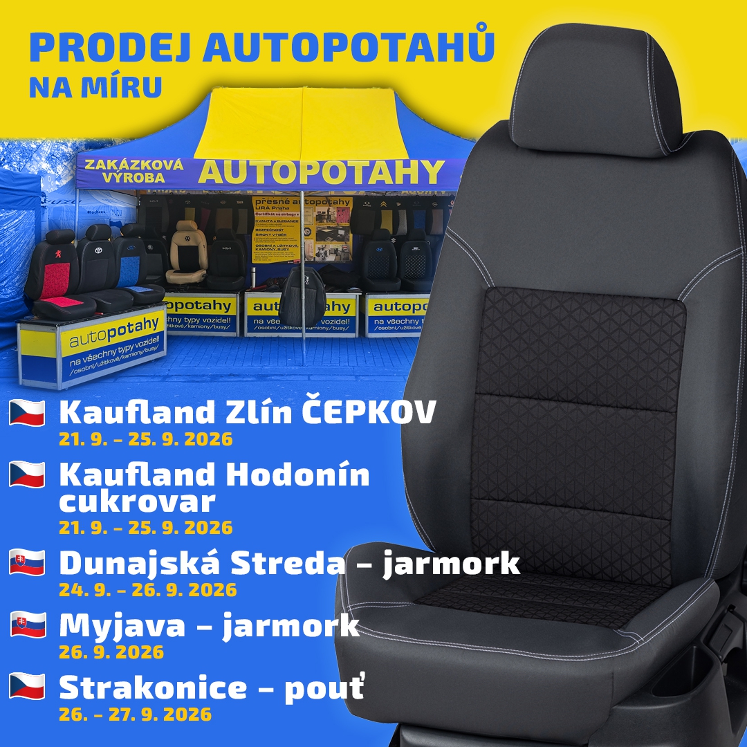 Navštivte nás na stánku. Přijeli jsme za vámi!