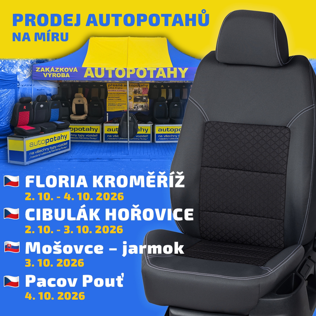 Navštivte nás na stánku. Přijeli jsme za vámi!